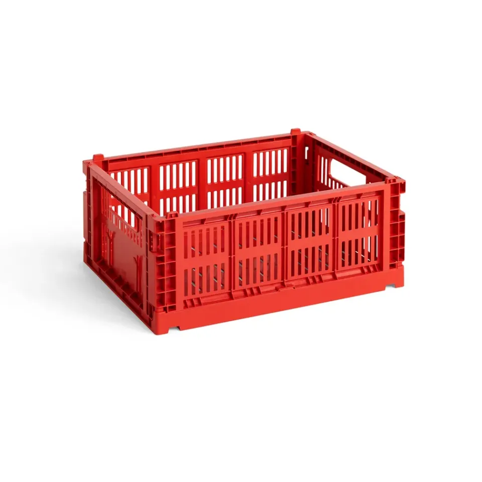 Clearance HAY Colour Crate M 26.5x34.5 cm, Red