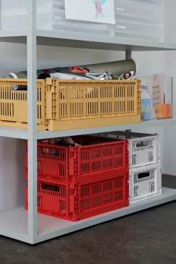 Clearance HAY Colour Crate M 26.5x34.5 cm, Red