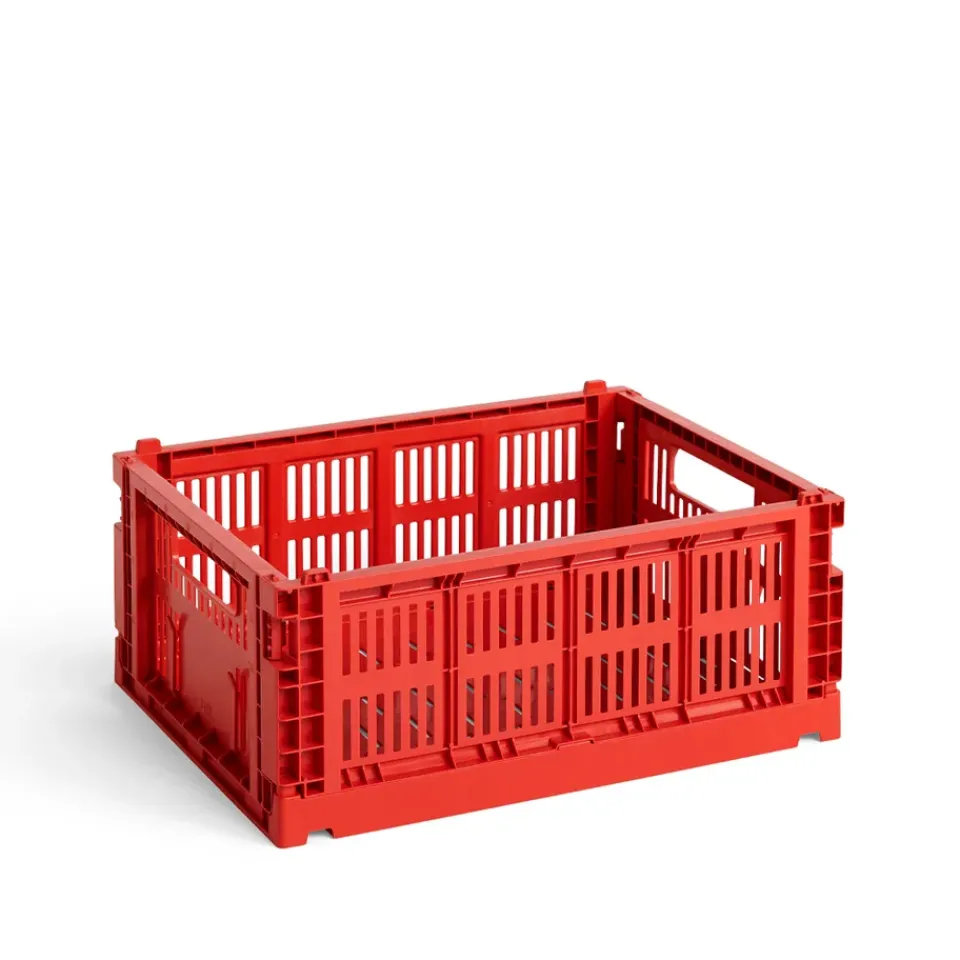 Clearance HAY Colour Crate M 26.5x34.5 cm, Red