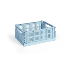 Storage Baskets^HAY Colour Crate M 26.5x34.5 cm, Soft Blue