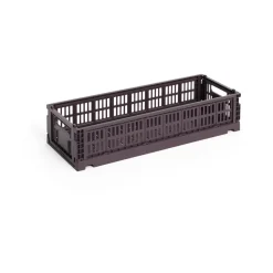 Online HAY Colour Crate Mini Oblong 13x34.5 cm, Bordeaux Red