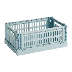Outlet HAY Colour Crate S 17x26.5 cm, Dusty Blue