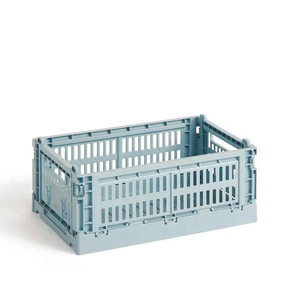 Outlet HAY Colour Crate S 17x26.5 cm, Dusty Blue