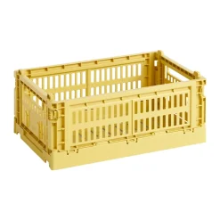Storage Baskets^HAY Colour Crate S 17x26.5 cm, Dusty Yellow
