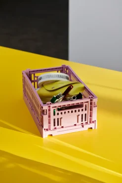 Outlet HAY Colour Crate S 17x26.5 cm, Dusty rose Pink