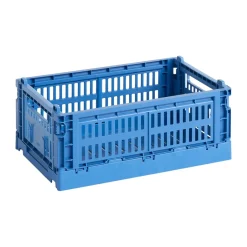 Outlet HAY Colour Crate S 17x26.5 cm, Electric Blue