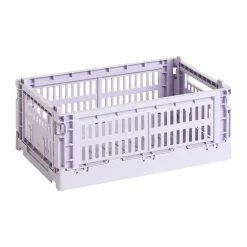 HAY Colour Crate S 17x26.5 cm, Lavender Purple