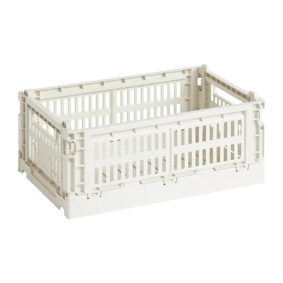 New HAY Colour Crate S 17x26.5 cm, Off- White