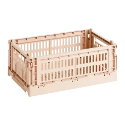Clearance HAY Colour Crate S 17x26.5 cm, Powder Beige