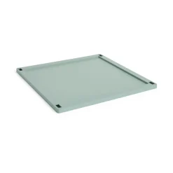Lids & Accessories^HAY Colour Crate Square lock plastic large, Sage Green