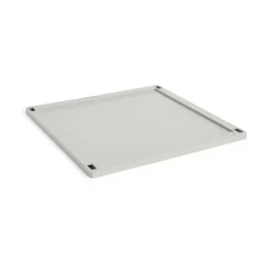 HAY Colour Crate Square lock plastic large, Grey