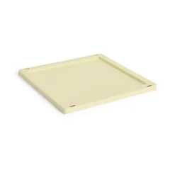 Lids & Accessories^HAY Colour Crate Square/Cube lock plastic medium, Light Yellow