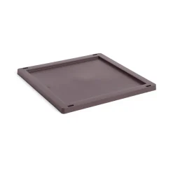 Lids & Accessories^HAY Colour Crate Square/Cube lock plastic medium, Bordeaux Red