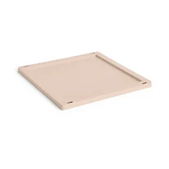 Lids & Accessories^HAY Colour Crate Square/Cube lock plastic medium, Powder Beige