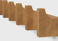 Best Kristina Dam Studio Column coat rack 49 cm, Warm oiled oak Beige