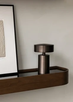 Window Lights|Portable Lighting^Audo Copenhagen Column portable table lamp IP44, Bronze Brown