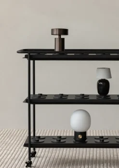 Window Lights|Portable Lighting^Audo Copenhagen Column portable table lamp IP44, Bronze Brown