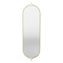 Wall Mirrors^Swedese Comma Mirror oblong 135 cm, Ash laquered Beige