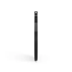 Hot Swedese Comma Mirror round Ø52 cm, Ash oiled Black