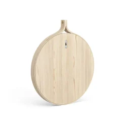 Round Mirrors|Wall Mirrors^Swedese Comma Mirror round Ø40 cm, Ash lackered Beige