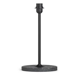 Lamp Bases^HAY Common lamp base 39 cm, Soft - terrazzo Black