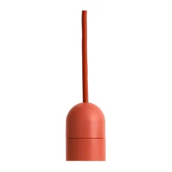 Clearance HAY Common Pendant Cord set Ø12 cm, Rusty Red
