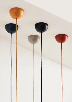 Clearance HAY Common Pendant Cord set Ø12 cm, Rusty Red