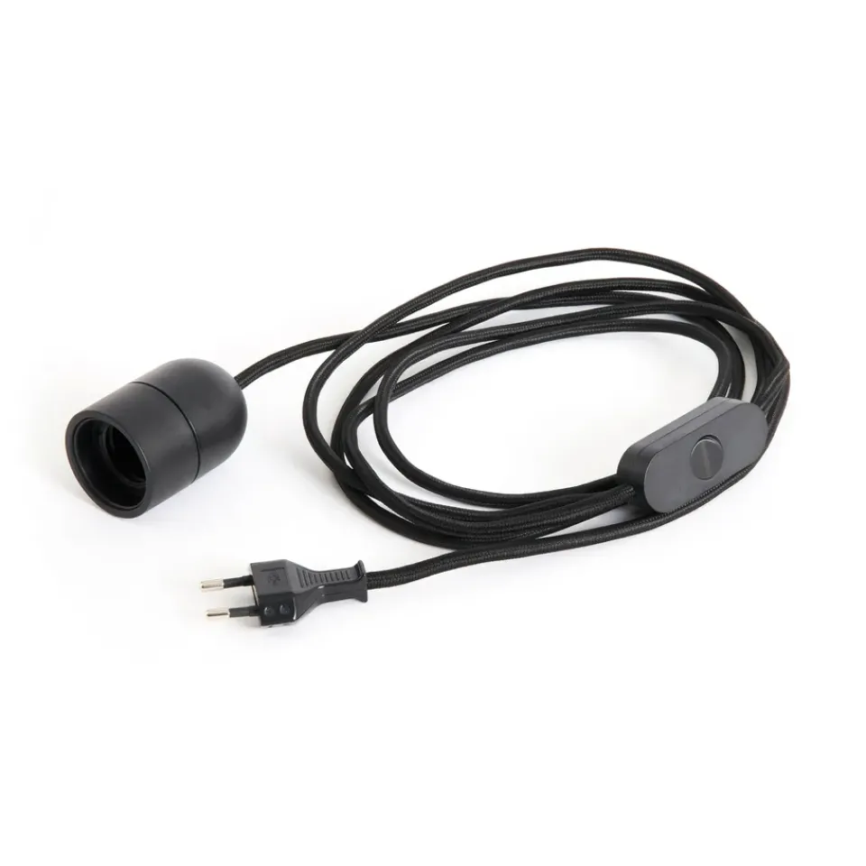 Other Lighting Accessories^HAY Common Table lamp cord 2,4 m, Soft Black