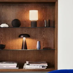 Window Lights|Bedside Lamps^&Tradition Como portable table lamp SC53, bronzed brass Brown