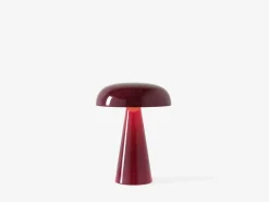 Desk Lamps|Bedside Lamps^&Tradition Como portable table lamp SC53, brown Red