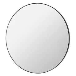 Round Mirrors^Broste Copenhagen Complete mirror , Ø 110 cm Black