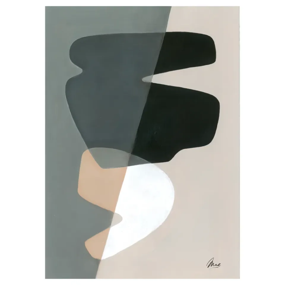 Online Paper Collective Composition 02 poster, 50x70 cm Grey