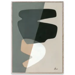 Online Paper Collective Composition 02 poster, 50x70 cm Grey