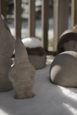 Discount DBKD Concrete Santa Christmas decoration, Concrete, medium Grey