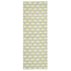 Hot Brita Sweden Confect rug fog (grey), 70x250 cm GreyYellow
