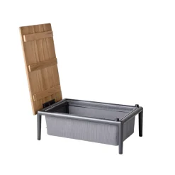 Best Cane-line Conic box table, , teak Grey