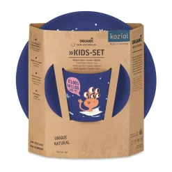 Table Settings & Starter Sets^Koziol Connect children's dinnerware 3 pieces, Space Blue