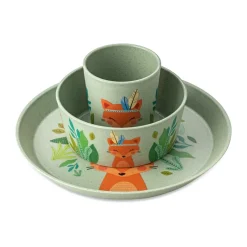 Table Settings & Starter Sets^Koziol Connect children's dinnerware 3 pieces, Harry Green