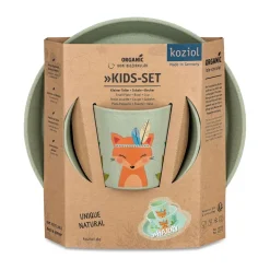 Table Settings & Starter Sets^Koziol Connect children's dinnerware 3 pieces, Harry Green