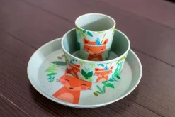 Table Settings & Starter Sets^Koziol Connect children's dinnerware 3 pieces, Harry Green