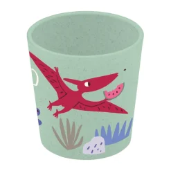 Table Settings & Starter Sets^Koziol Connect children's dinnerware 3 pieces, Dinosaur Green
