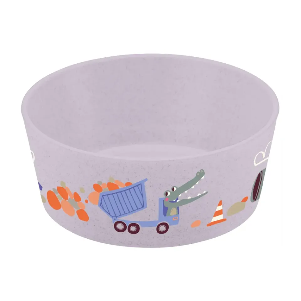 Table Settings & Starter Sets^Koziol Connect children's dinnerware 3 pieces, Trucks Purple