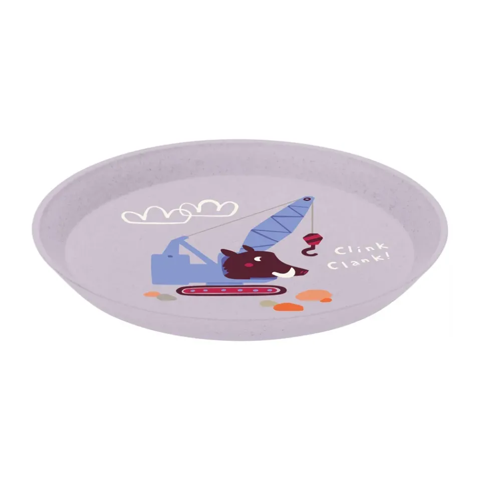 Table Settings & Starter Sets^Koziol Connect children's dinnerware 3 pieces, Trucks Purple