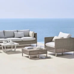 Garden Sofas & Garden Benches^Cane-line Connect corner section, Taupe Beige