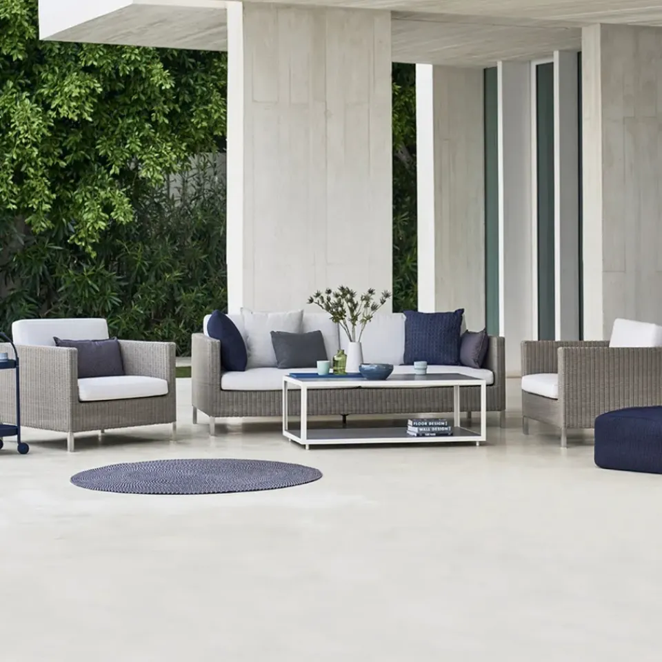 Sale Cane-line Connect sofa 3-seater, Taupe Beige