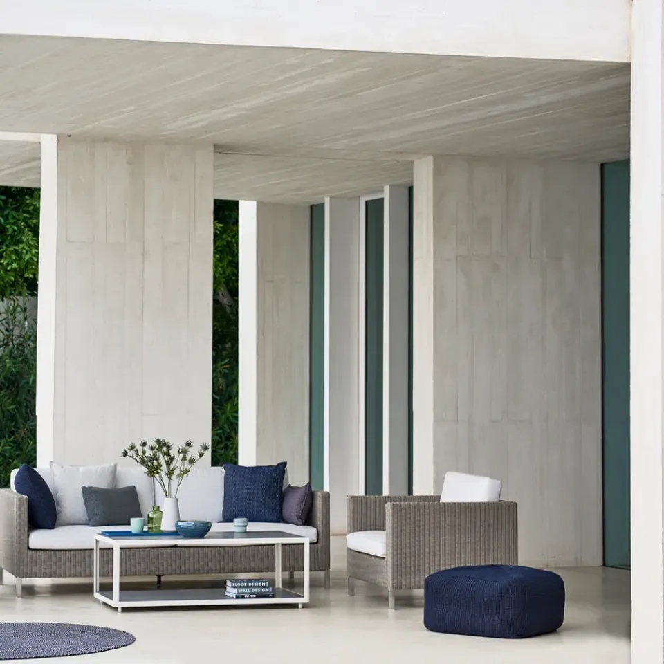 Sale Cane-line Connect sofa 3-seater, Taupe Beige
