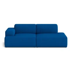 Sofas^Muuto Connect soft modular sofa 2-seater A+D hallingdal 750 Blue