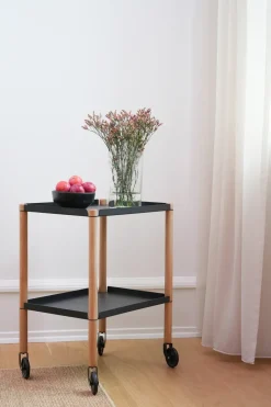Andersen Furniture Connect table, Oiled oak, metal Black