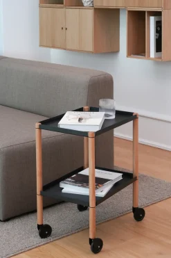Andersen Furniture Connect table, Oiled oak, metal Black