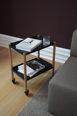 Andersen Furniture Connect table, Oiled oak, metal Black